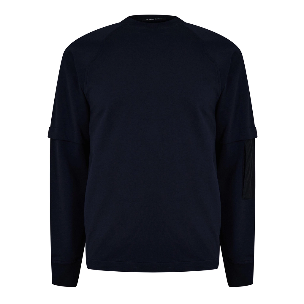 CP Company Sweatshirts - Crew Neck - Sky Captain 897